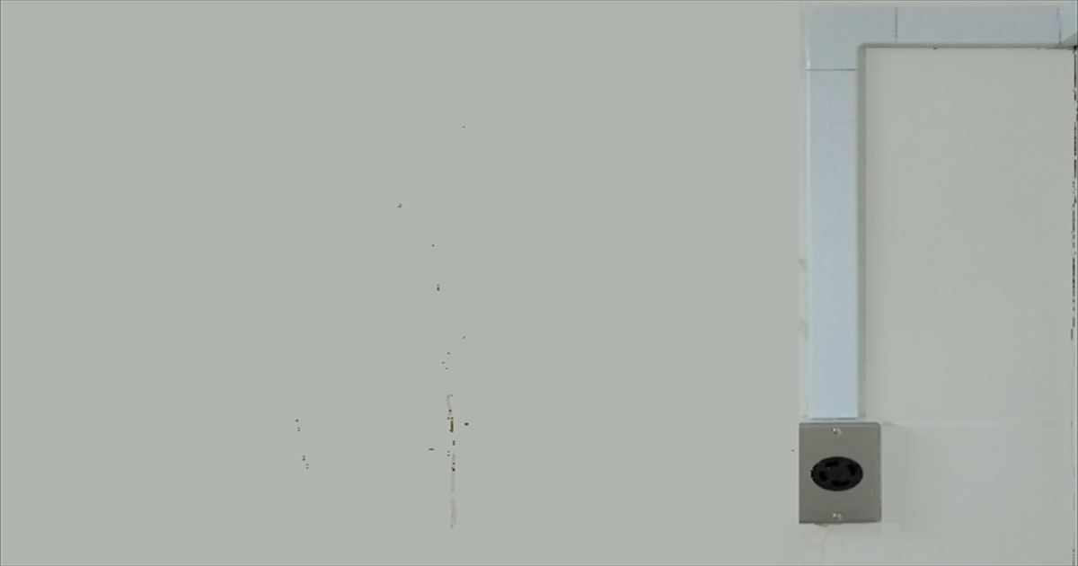 設置する機械に合わせて動力コンセント設置
