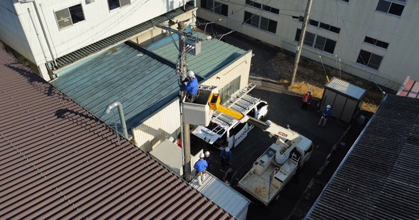 高圧ケーブル更新工事｜埼玉県 伊奈町