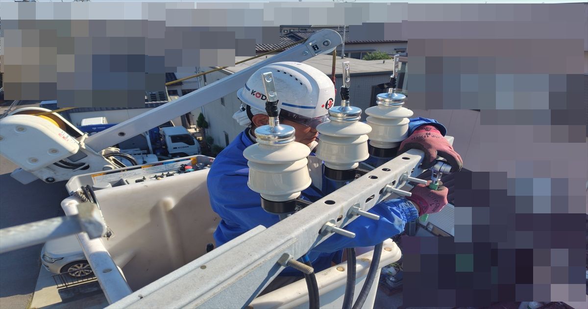 PAS、ケーブル更新工事｜埼玉県 草加市・製造業