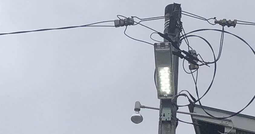駐車場外灯LED交換工事 | 埼玉県 川崎市・駐車場