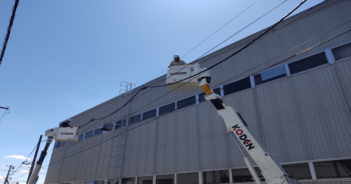 電力系統切替工事｜埼玉県 蓮田市・工場　