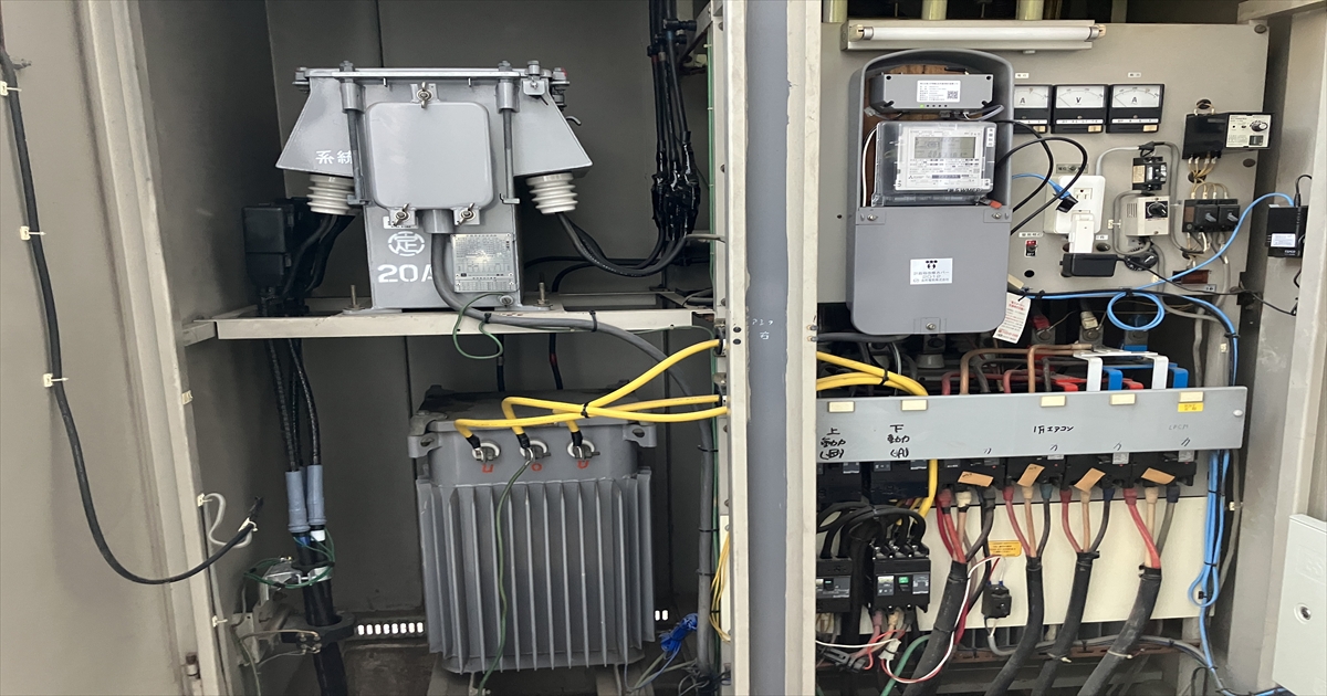 高圧ケーブル更新後
